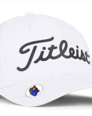 Titleist Club Hat with Ball Marker – White